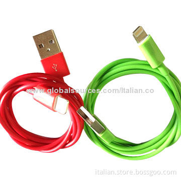 Colorful Lightning USB Cable for iPhone 5 with IOS8